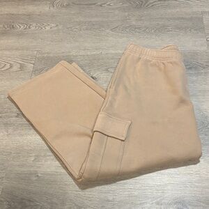 Aritzia Cozy Sweatfleece Mega Cargo Sweatpants
